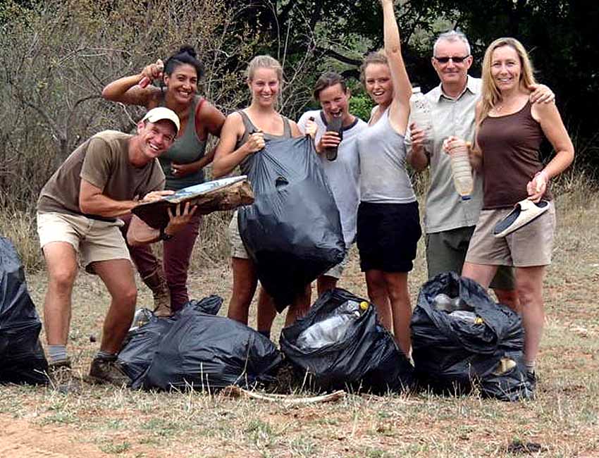 Volunteers Doing Reserve Maintenance